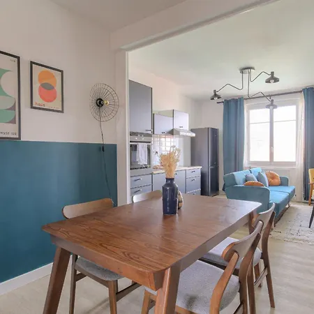 Design Et Convivial Avec Parking Gratuit Apartment Villeurbanne