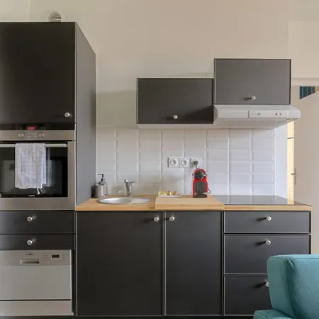 Apartment Design Et Convivial Avec Parking Gratuit