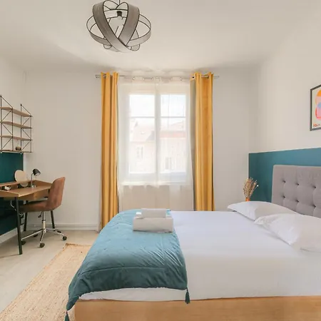 Apartment Design Et Convivial Avec Parking Gratuit *